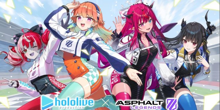 Asphalt Legends Kolab dengan Hololive, Bakal Bisa Balap Bareng Vtuber Favorit!
