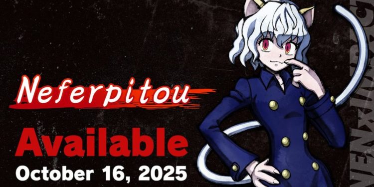 Neferpitou Siap Hadir di Hunter × Hunter: Nen × Impact Bulan ini!