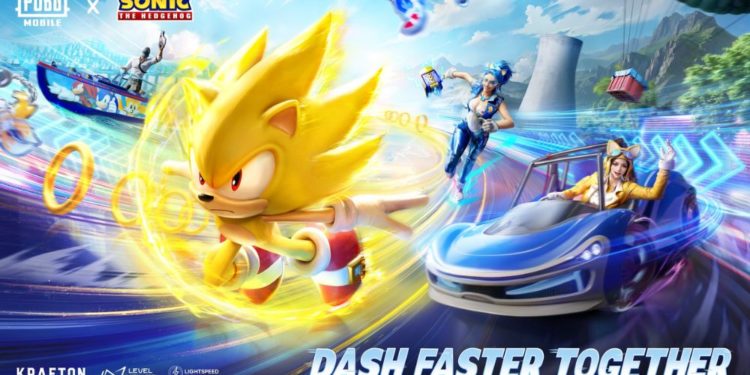 Event PUBG Mobile x Sonic Dimulai Oktober, Bawa Skin Karakter dan Senjata Menarik