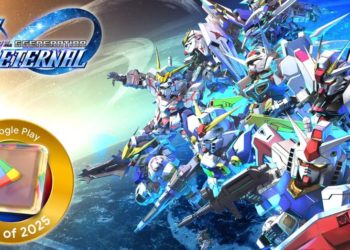 SD Gundam G Generation Eternal Menang Google Play Best of 2025, Termasuk Indonesia