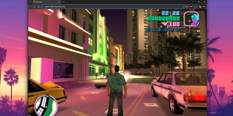 Game legendaris GTA Vice City kini bisa dimainkan langsung lewat browser DI SINI tanpa perlu instalasi seperti versi klasiknya.