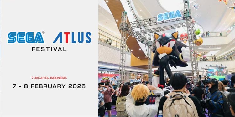 Setelah hanya diadakan di Filipina, akhirnya SEGA ATLUS Festival juga akan sambangi Indonesia pada Februari 2026