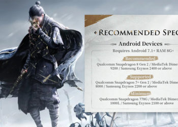 Bersamaan dengan pengumuman ini, tim developer juga merilis detail soal spesifikasi perangkat untuk Where Winds Meet versi mobile.