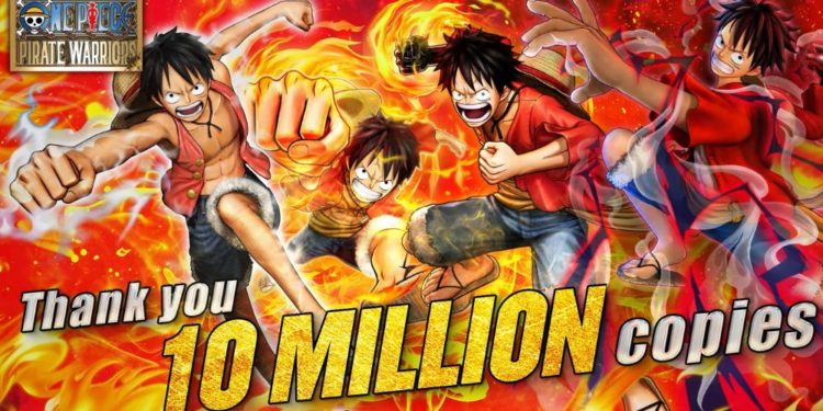 Diluncurkan sejak 2012, seri One Piece: Pirate Warriors kini telah terjual lebih dari 10 juta unit di seluruh dunia.