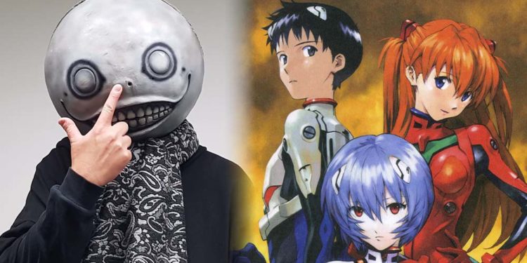Yoko Taro serta komposer Keiichi Okabe yang dikenal luas lewat franchise NieR ikut terlibat aktif dalam proyek anime terbaru Evangelion