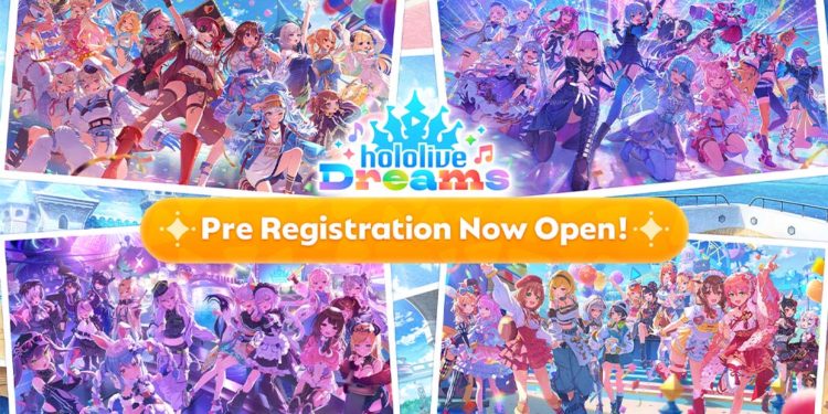 Game mobile resmi pertama hololive yaitu hololive Dreams kini sudah membuka pra-registrasi yang juga tersedia di Indonesia