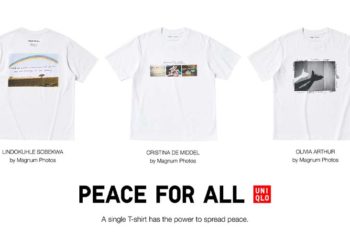 Lineup UNIQLO PEACE FOR ALL akan hadirkan tiga desain baru dari hasil kolaborasi dengan Magnum Photos