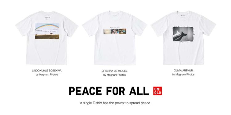 Lineup UNIQLO PEACE FOR ALL akan hadirkan tiga desain baru dari hasil kolaborasi dengan Magnum Photos