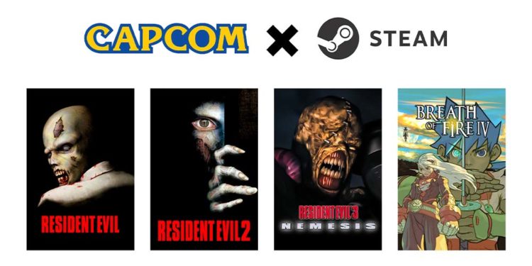 Hari ini Capcom merilis beberapa game klasiknya ke platform Steam yang termasuk tiga seri klasik Resident Evil serta Breath of Fire IV