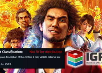 Pemerintah Indonesia menghadirkan sistem rating IGRS ke platform Steam. Sistem ini digunakan untuk mengklasifikasikan game berdasarkan usia.