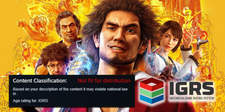 Pemerintah Indonesia menghadirkan sistem rating IGRS ke platform Steam. Sistem ini digunakan untuk mengklasifikasikan game berdasarkan usia.