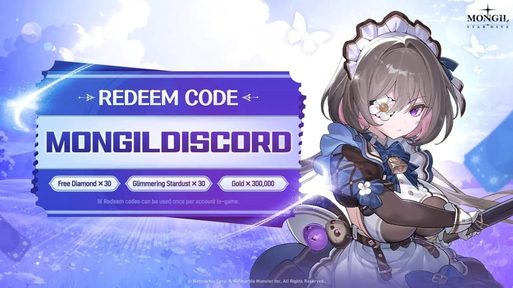 MONGIL: STAR DIVE redeem code