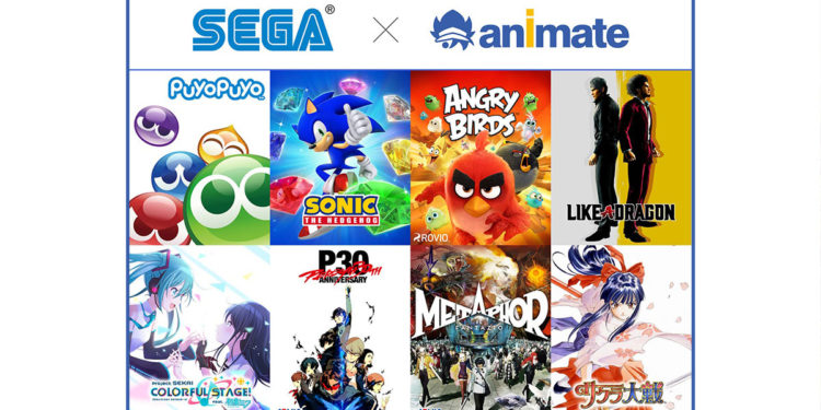SEGA baru saja mengumumkan kolaborasi besar lintas wilayah dengan Animate untuk event toko merchandise bertemakan franchise andalan mereka