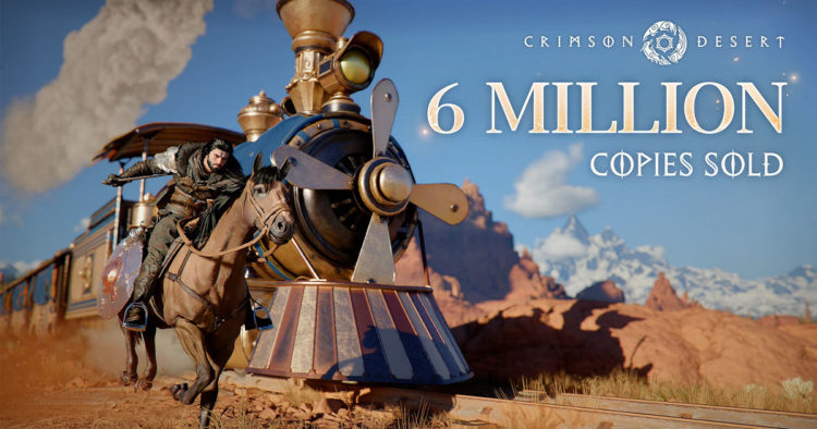 Hanya dalam waktu singkat sejak rilisnya, Crimson Desert kini sudah berhasil mencapai milestone penjualan impresif hingga 6 juta copy