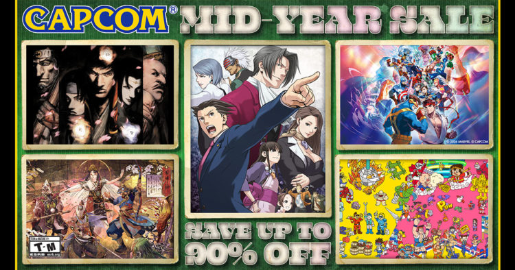 Capcom Mid-Year Sale saat ini masih berlangsung bagi kalian yang ingin khilaf game-game andalan mereka di harga menarik