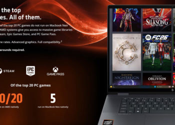 AMD yang ikut memanaskan suasana lewat materi pemasaran terbarunya yang secara terang-terangan membandingkan dengan MacBook Neo milik Apple.
