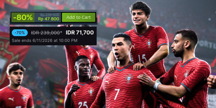 Salah satu yang ramai dibicarakan tentu saja EA Sports FC 26 yang saat ini mendapatkan diskon besar-besaran di platform PC seperti Steam.