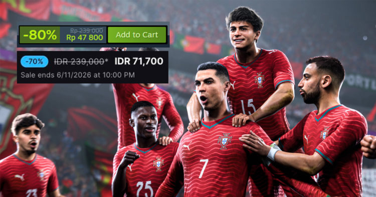 Salah satu yang ramai dibicarakan tentu saja EA Sports FC 26 yang saat ini mendapatkan diskon besar-besaran di platform PC seperti Steam.