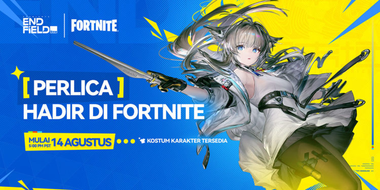 Fortnite akan kembali mengadakan kolaborasi dengan game gacha populer yang kali ini dikhususkan untuk Arknights: Endfield