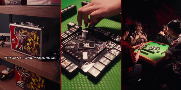 Set mahjong edisi terbatas Persona 5 Royal dari Mahjong Pros kembali dipromosikan pre-ordernya oleh ATLUS Styles