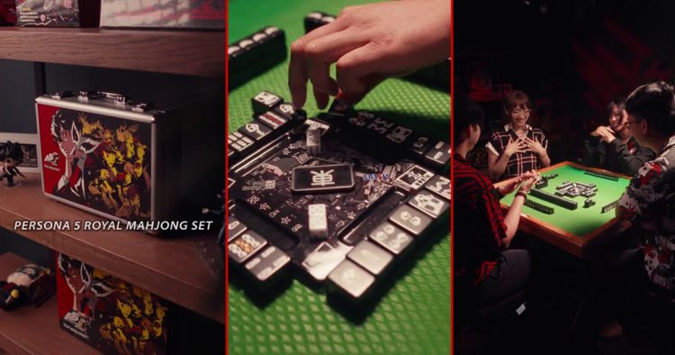 Set mahjong edisi terbatas Persona 5 Royal dari Mahjong Pros kembali dipromosikan pre-ordernya oleh ATLUS Styles