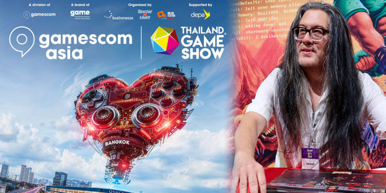 John Romero selaku c-creator franchise legendaris DOOM akan mengisi sesi panel spesial di ajang gamescom asia x Thailand Game Show 2026