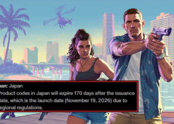 Pemain Grand Theft Auto VI (GTA 6) di Jepang harus lebih teliti kalau membeli versi code-in-a-box. Bisa kadaluarsa.