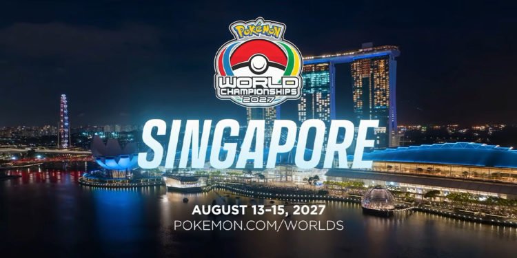 Pokémon World Championships 2027 sudah dikonfirmasi akan berlangsung di Singapura pada 13 sampai 15 Agustus tahun depan