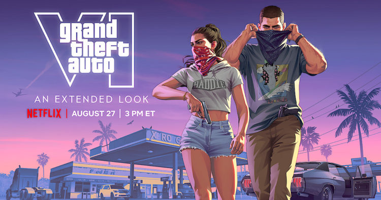 Penayangan detail baru GTA 6 akan lebih dulu hadir secara eksklusif di Netflix pada 27 Agustus pukul 02.00 WIB.