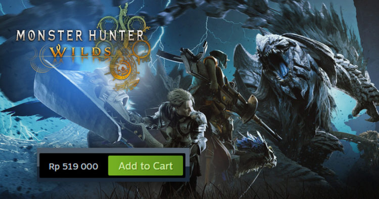 Capcom resmi merilis Monster Hunter Wilds Gold Edition di PS5, Xbox Series, dan PC dan juga penurunan harga.