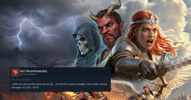 Ubisoft baru saja membawa Heroes of Might and Magic 3 versi klasik ke Steam, tapi peluncurannya malah kena masalah.