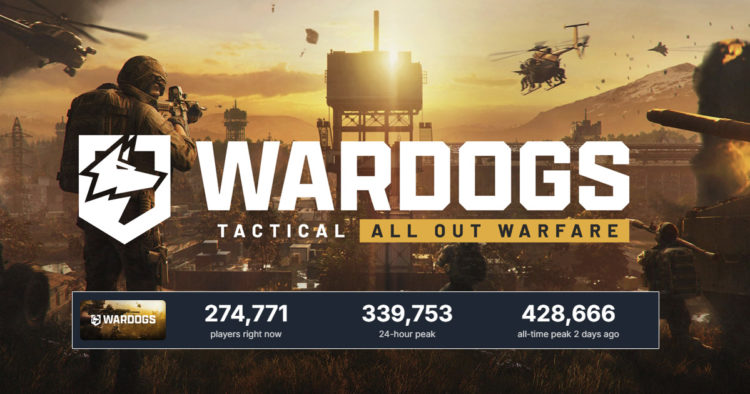 Game tactical FPS Wardogs langsung laris banget setelah rilis. Dalam waktu kurang dari seminggu, berhasil terjual lebih dari 2 juta copy.