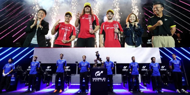 Pecinta sim racing yang menyaksikan live streaming maupun langsung datang ke Singapura dibuat tegang oleh Gran Turismo World Series 2026 Round 3.