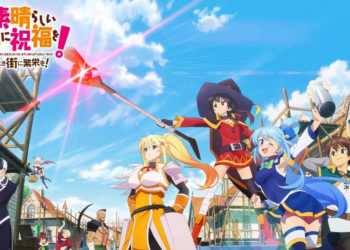 KonoSuba: God's Blessing on This Wonderful World! Prosperity to This Beloved Town! resmi ditunda rilisnya ke Februari 2027.